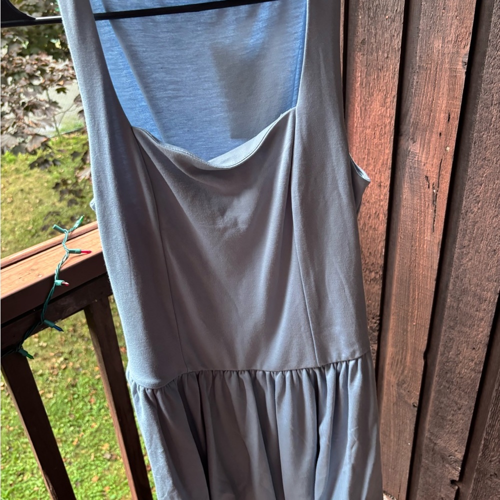 Light Blue bubble Dress